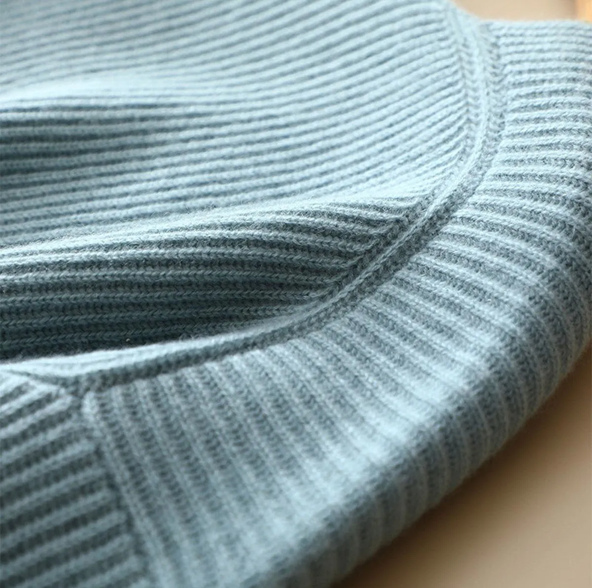 100% Cashmere V-Neck Sweater