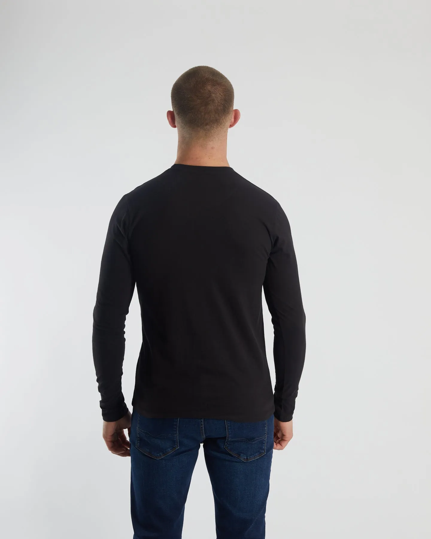 Basic Nilo  L/S Tee Black