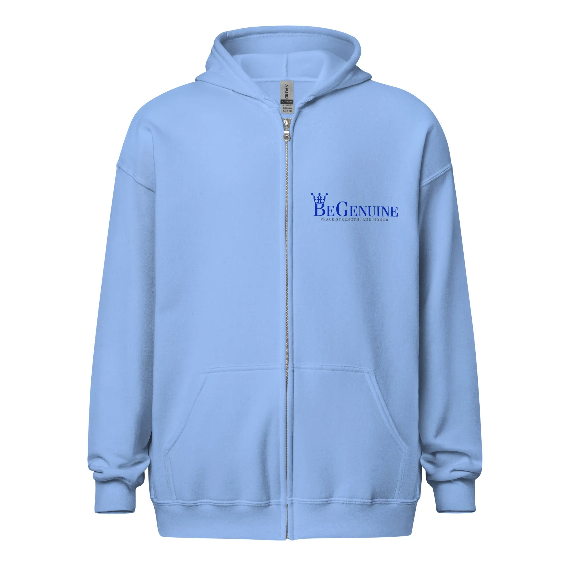 BeGenuine heavy blend zip hoodie