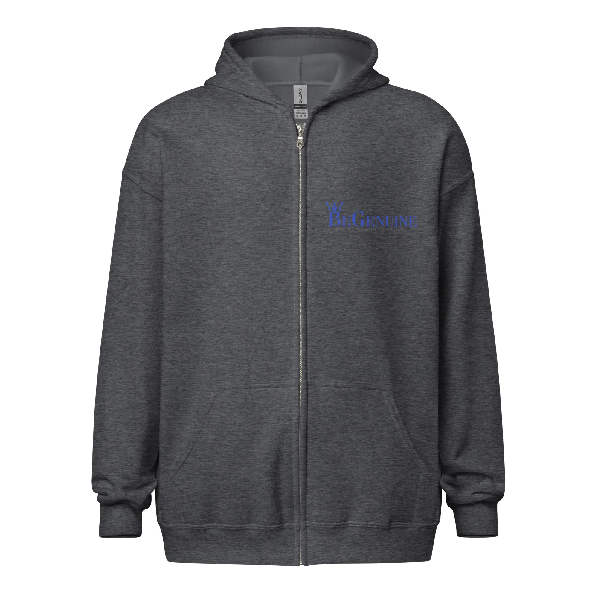 BeGenuine heavy blend zip hoodie