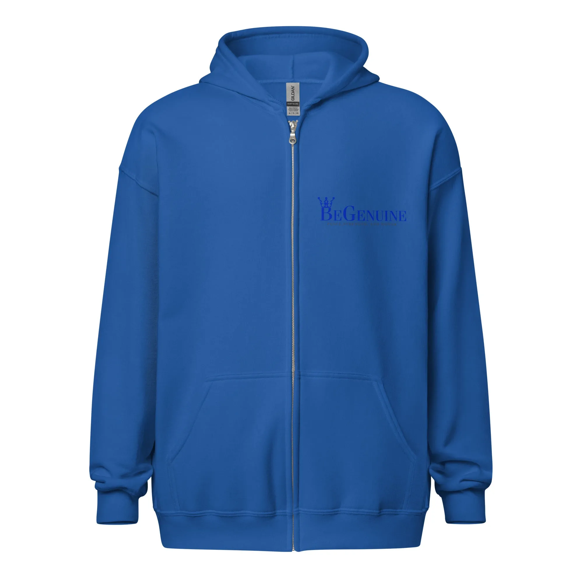 BeGenuine heavy blend zip hoodie