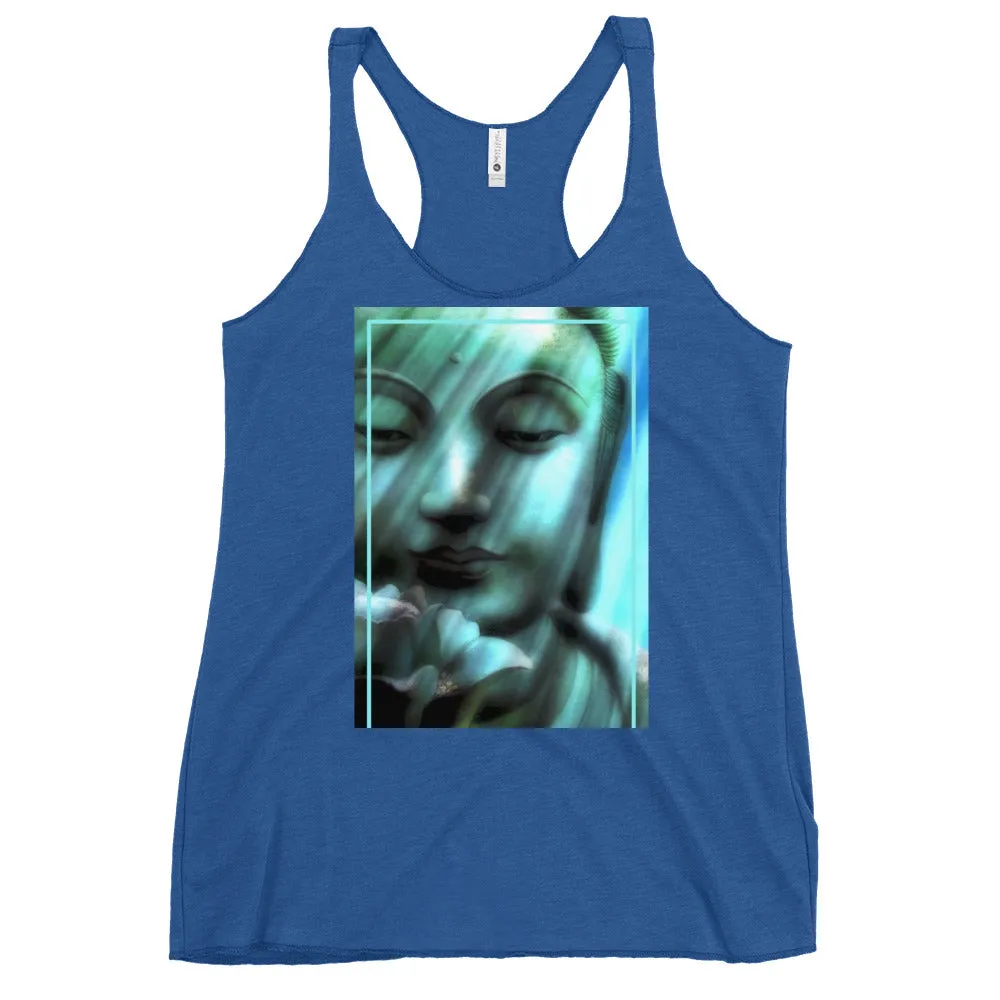 Blue Buddha Tank Top