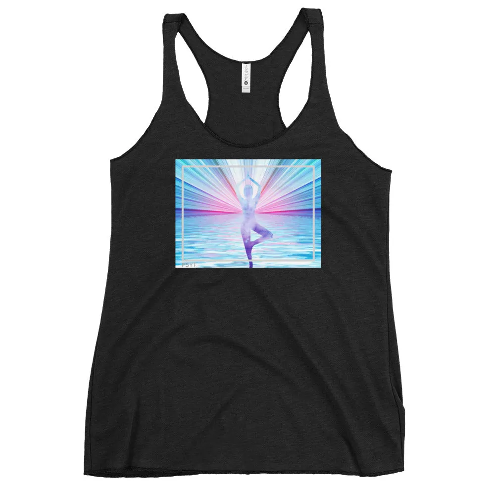 Blue Dawn Buddha Tank Top