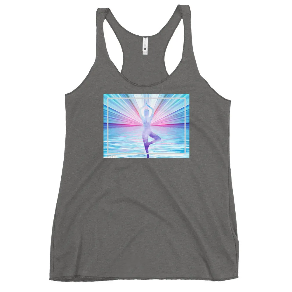 Blue Dawn Buddha Tank Top