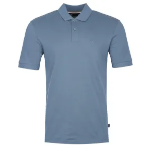 BOSS Pallas Polo Shirt in Bright Blue