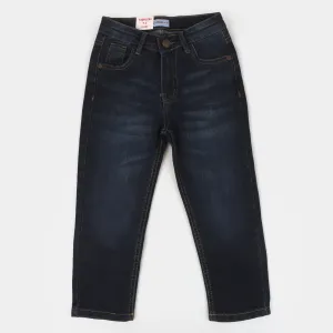 Boys Denim Pant Basic - DARK BLUE