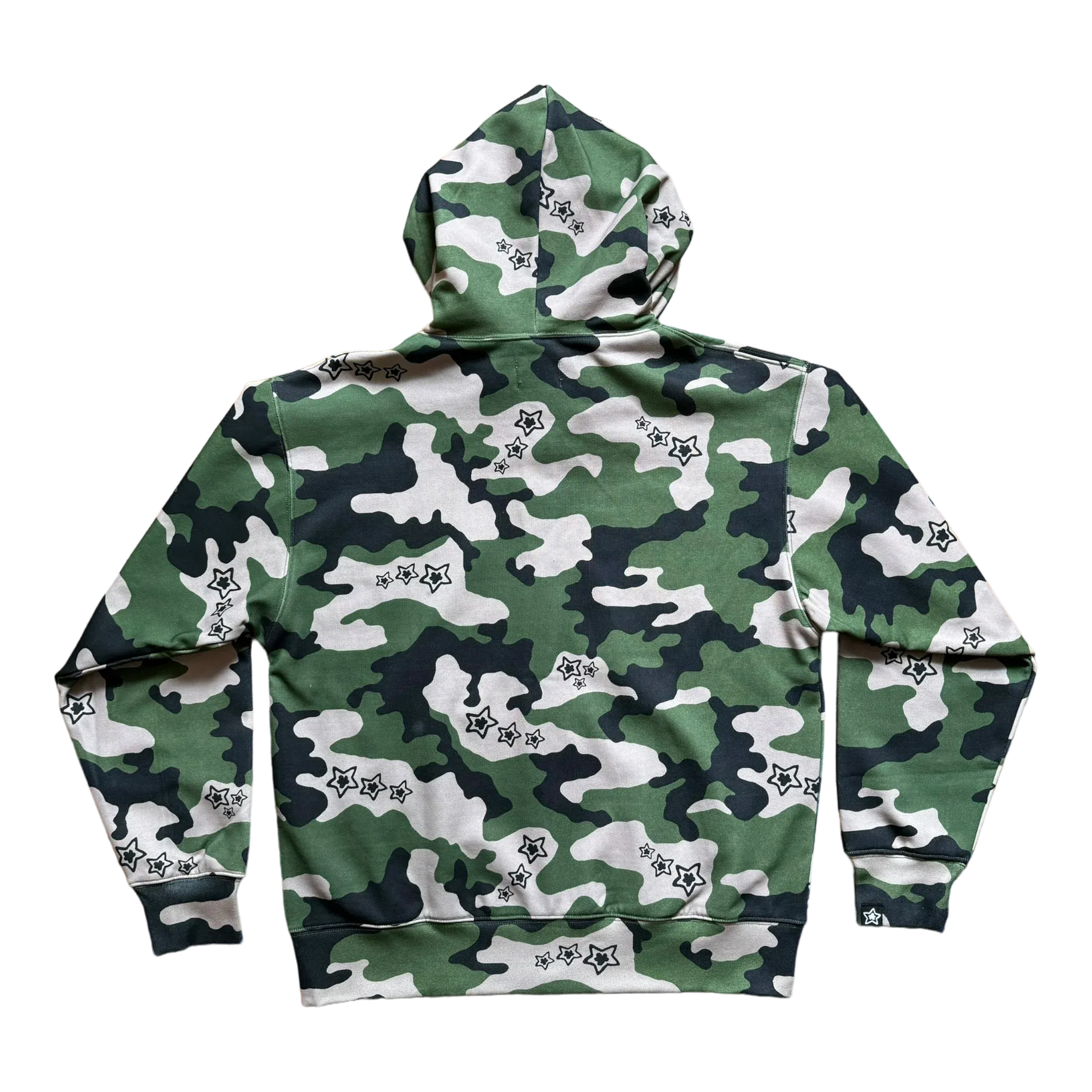 Camo Full Zip-Up Hoodie