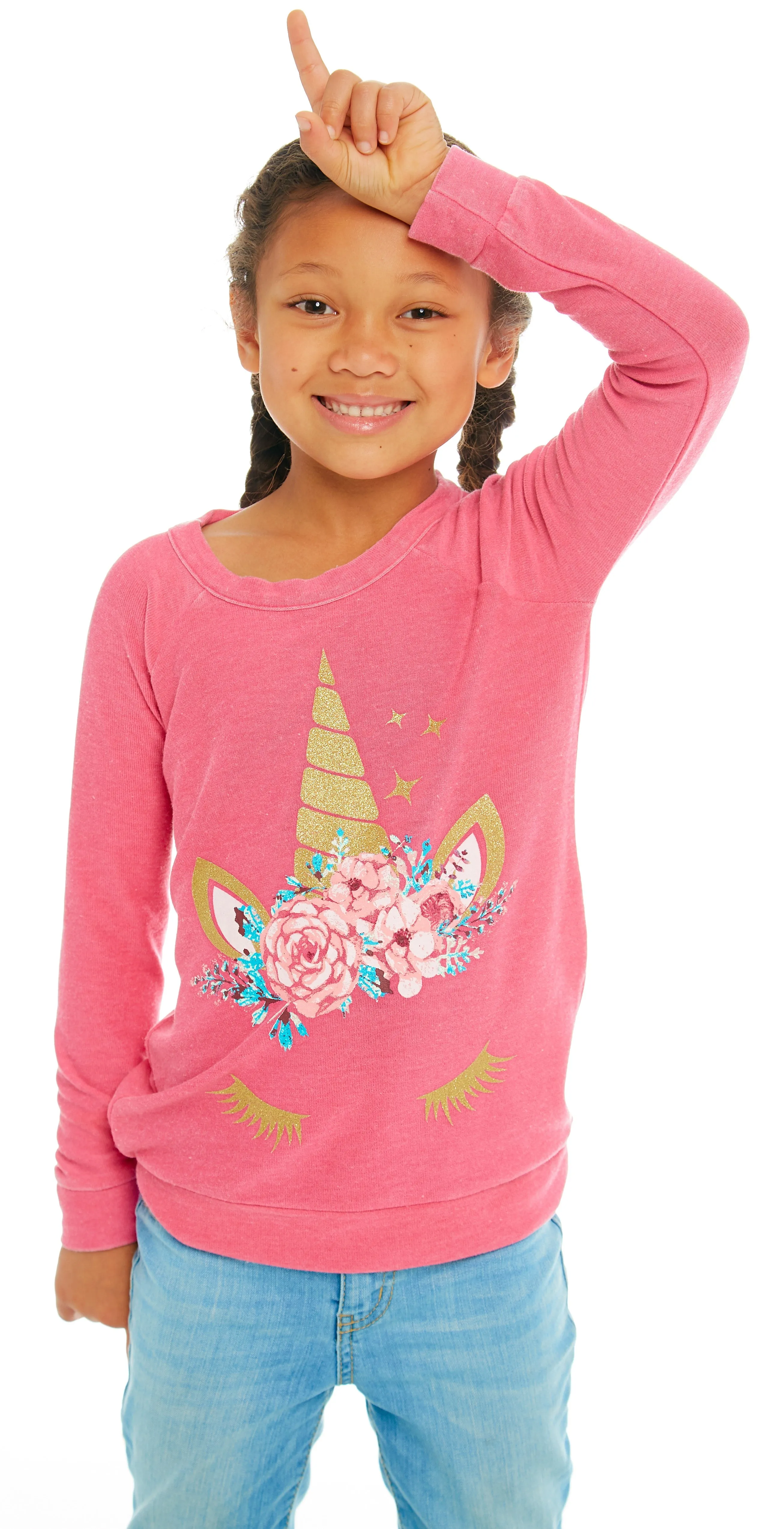 Chaser Unicorn Dream Cozy Knit Pullover