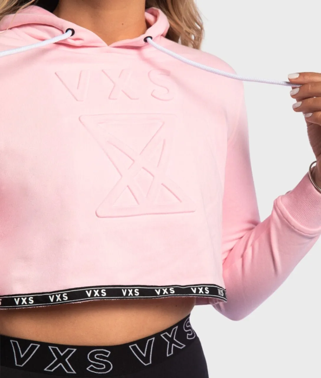 CROP Hoodie [Pink]