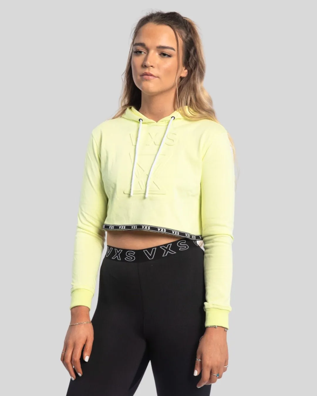 CROP Hoodie [Yellow]