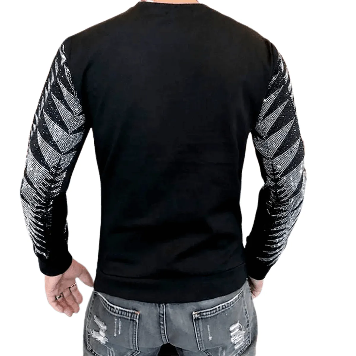 Diamond Long Sleeve Pullovers For Men