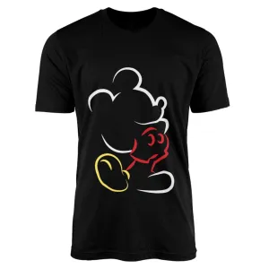 Disney Mickey Silhouette Stroke T-Shirt