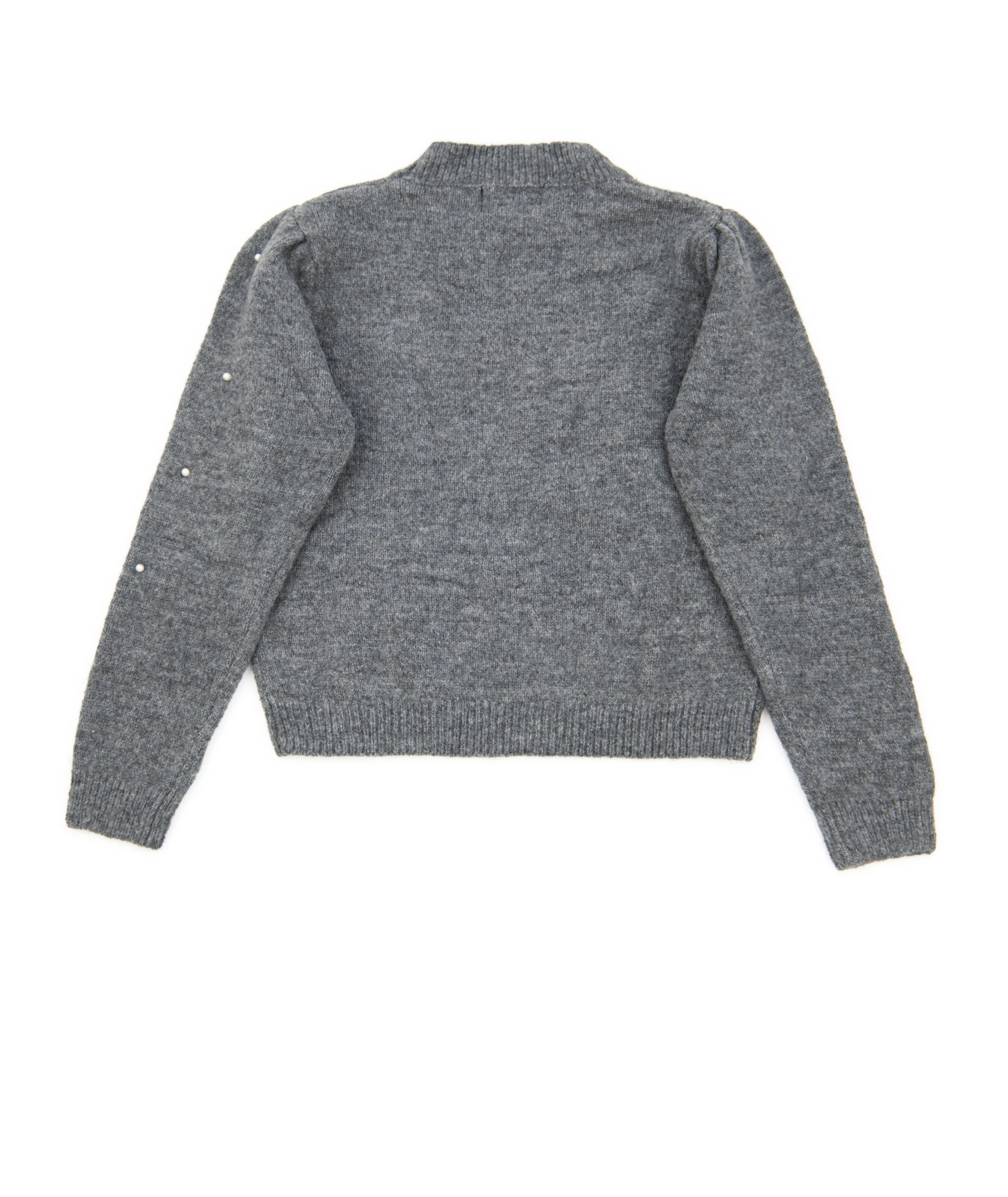 FBZ Girls Grey Pearl Sweater