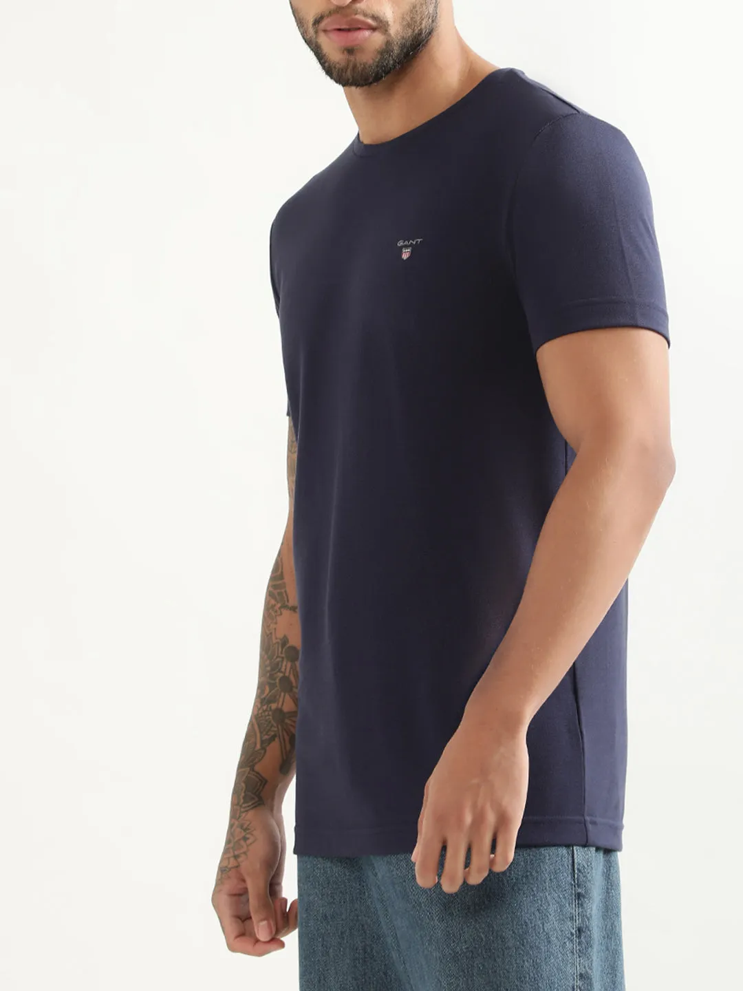 Gant Blue Slim Fit T-Shirt