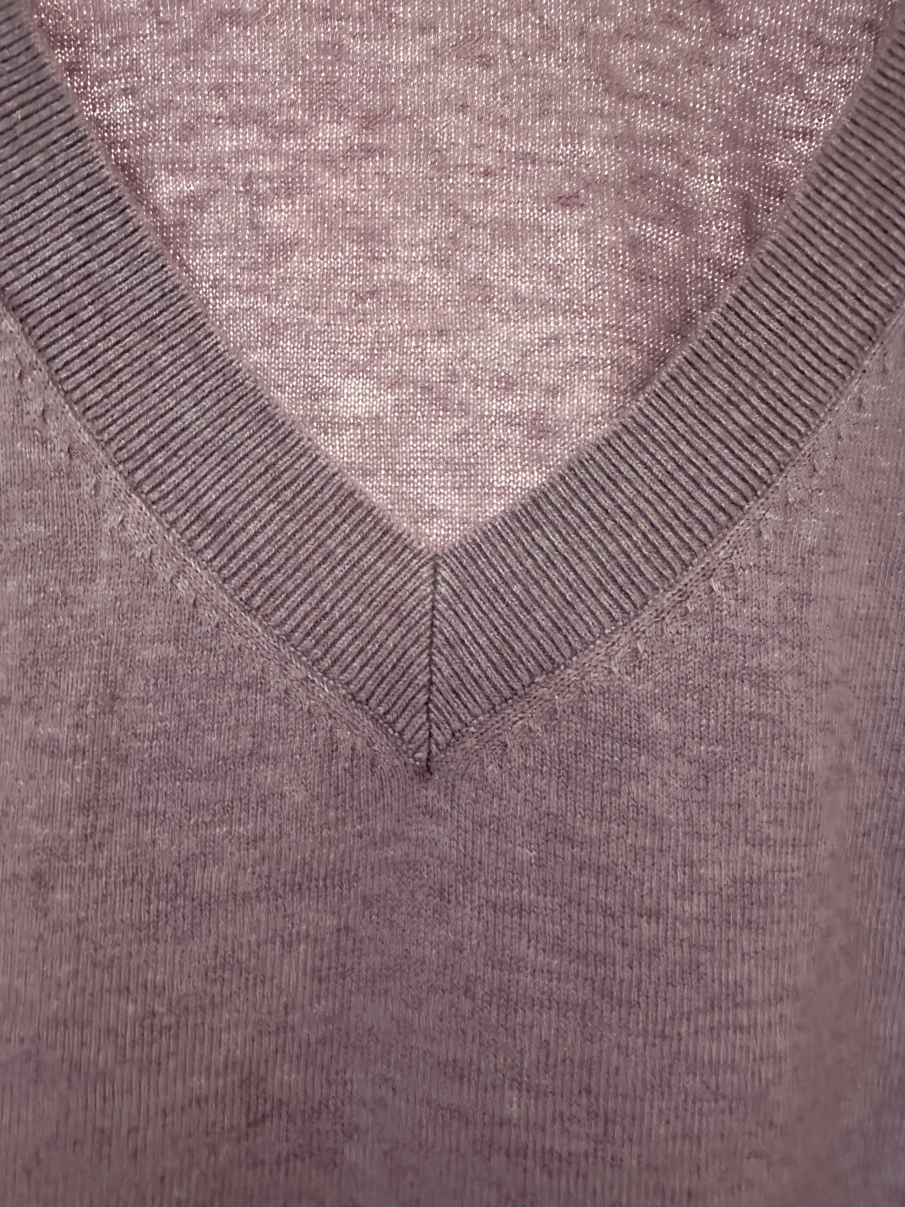 Gap Lavender V-Neck Sweater - Size X-Large