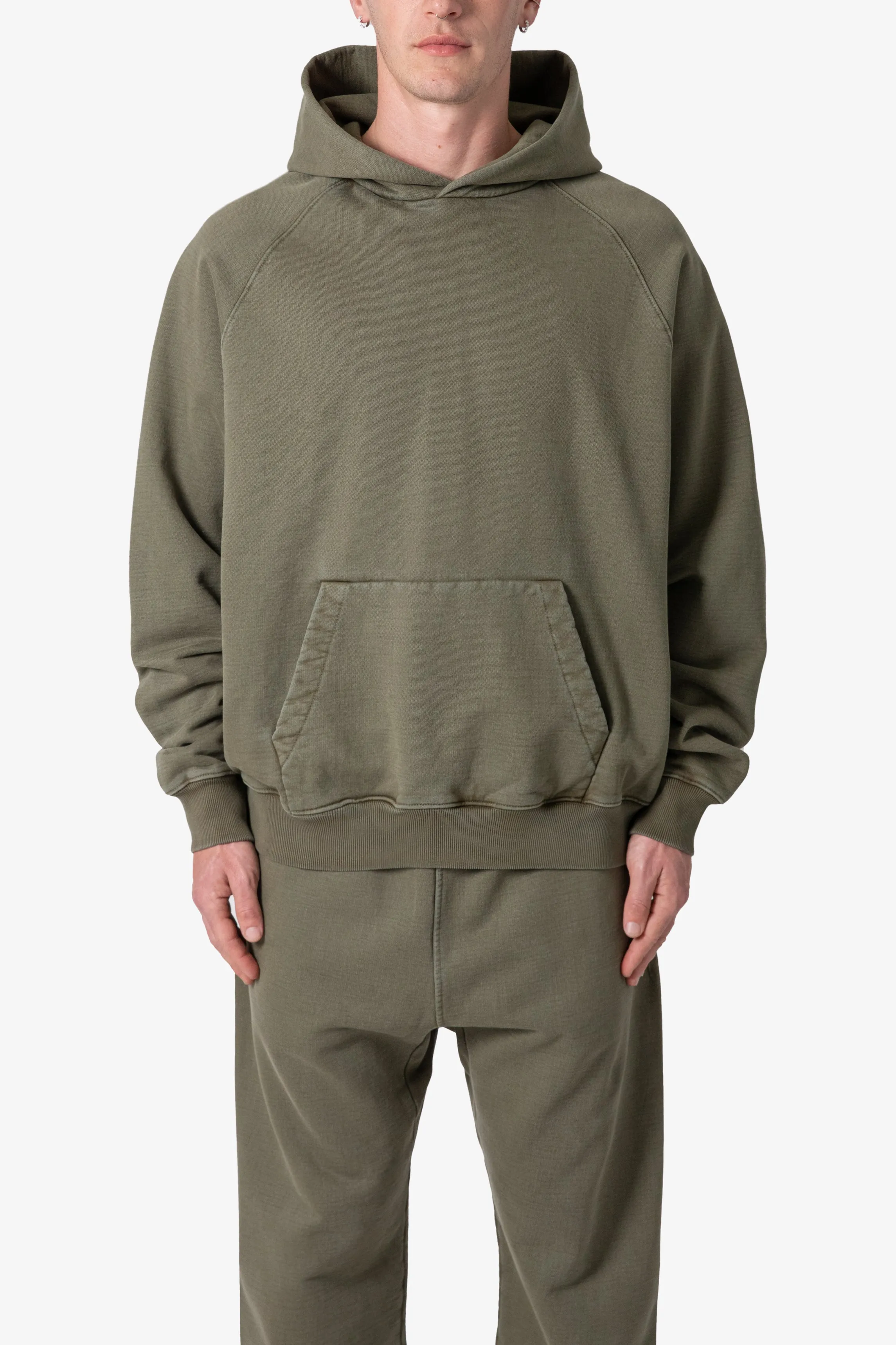 Heavy Every Day Hoodie - Washed Olive