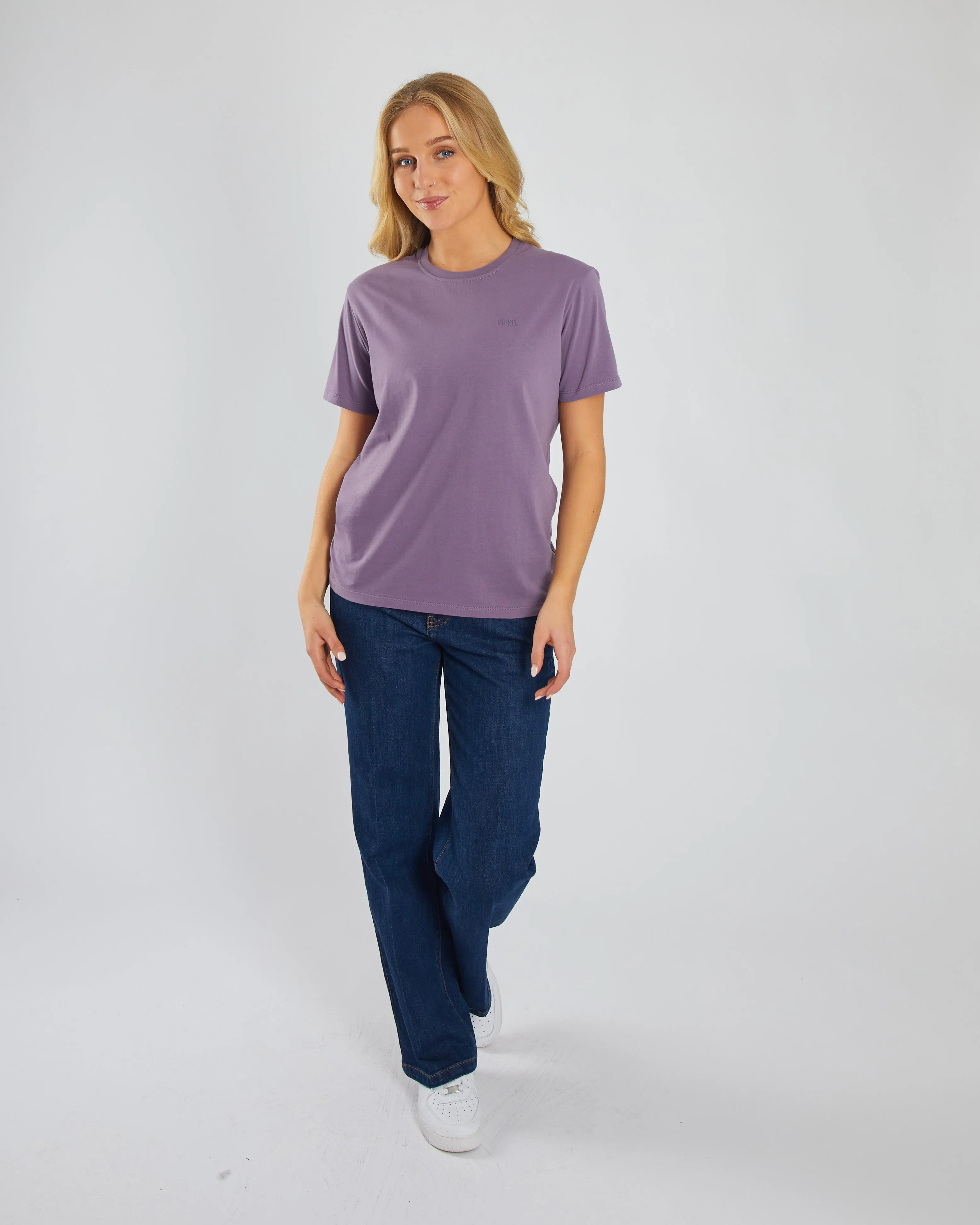 Jada Basic O Neck Lavender