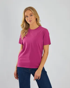 Jada Basic O Neck Raspberry