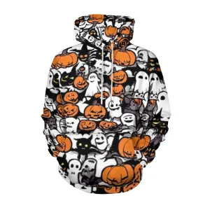 Mens Halloween Ghost 3D Print Hoodies