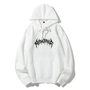 Mens Vintage Dark Death Graphic Hoodies