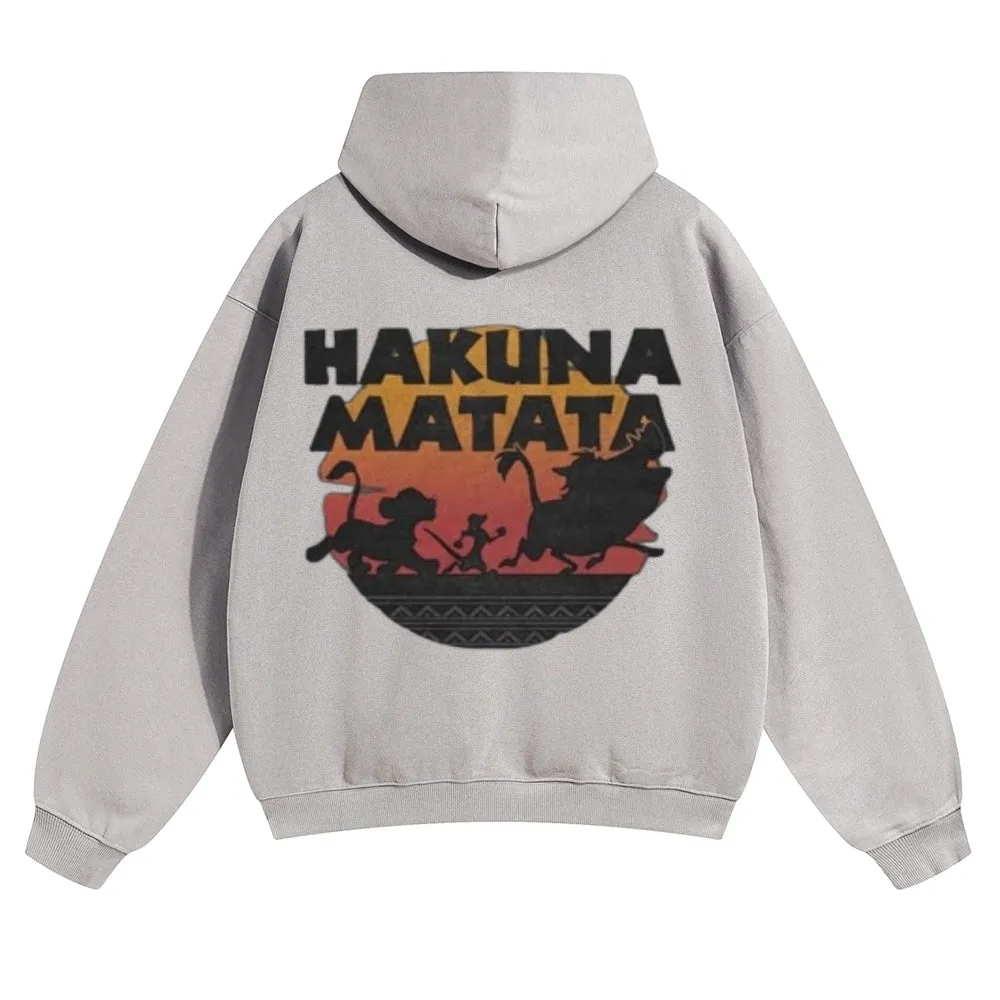 Mens Vintage Haklina Matata Hoodies