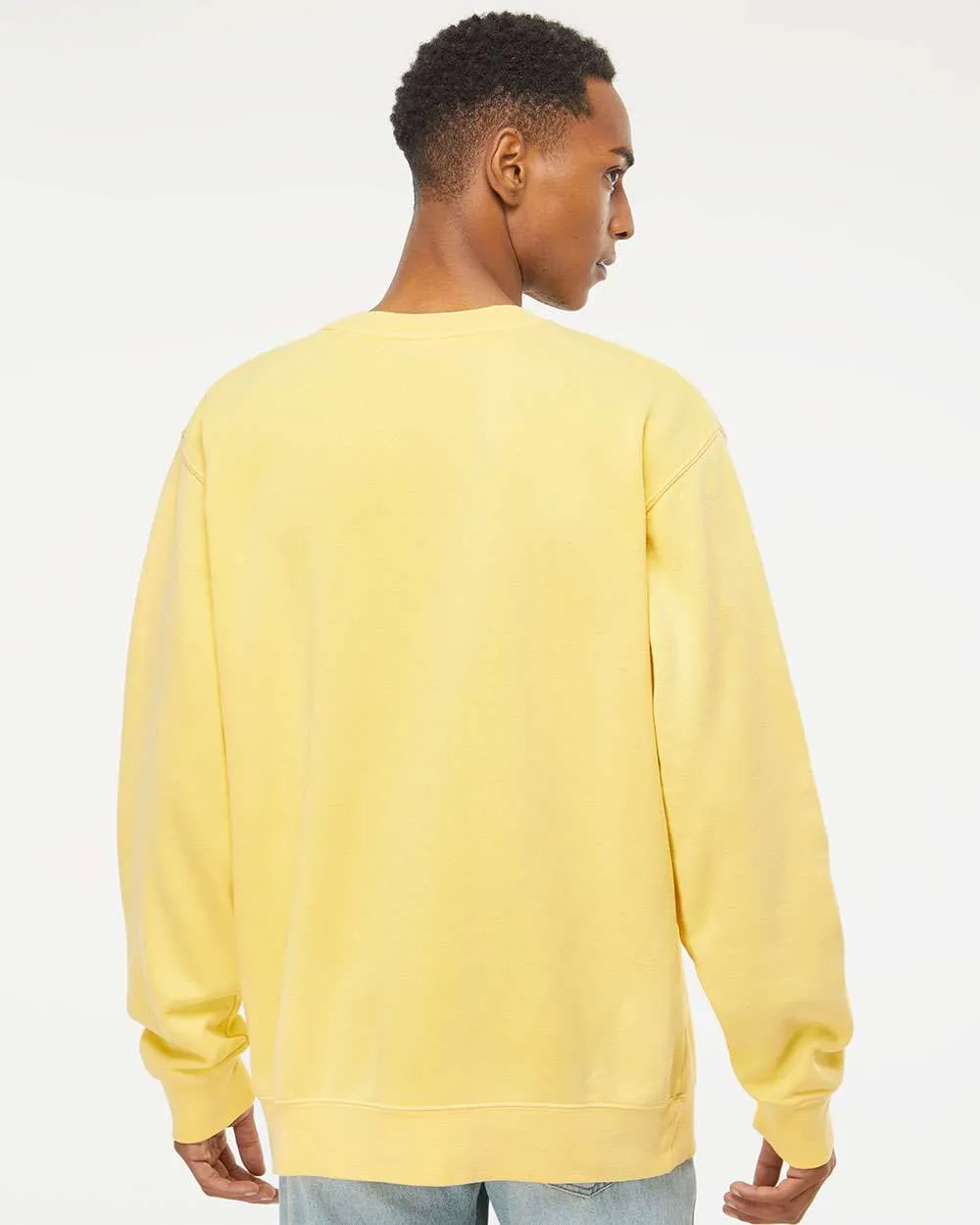 Midweight Pigment-Dyed Crewneck Sweatshirt