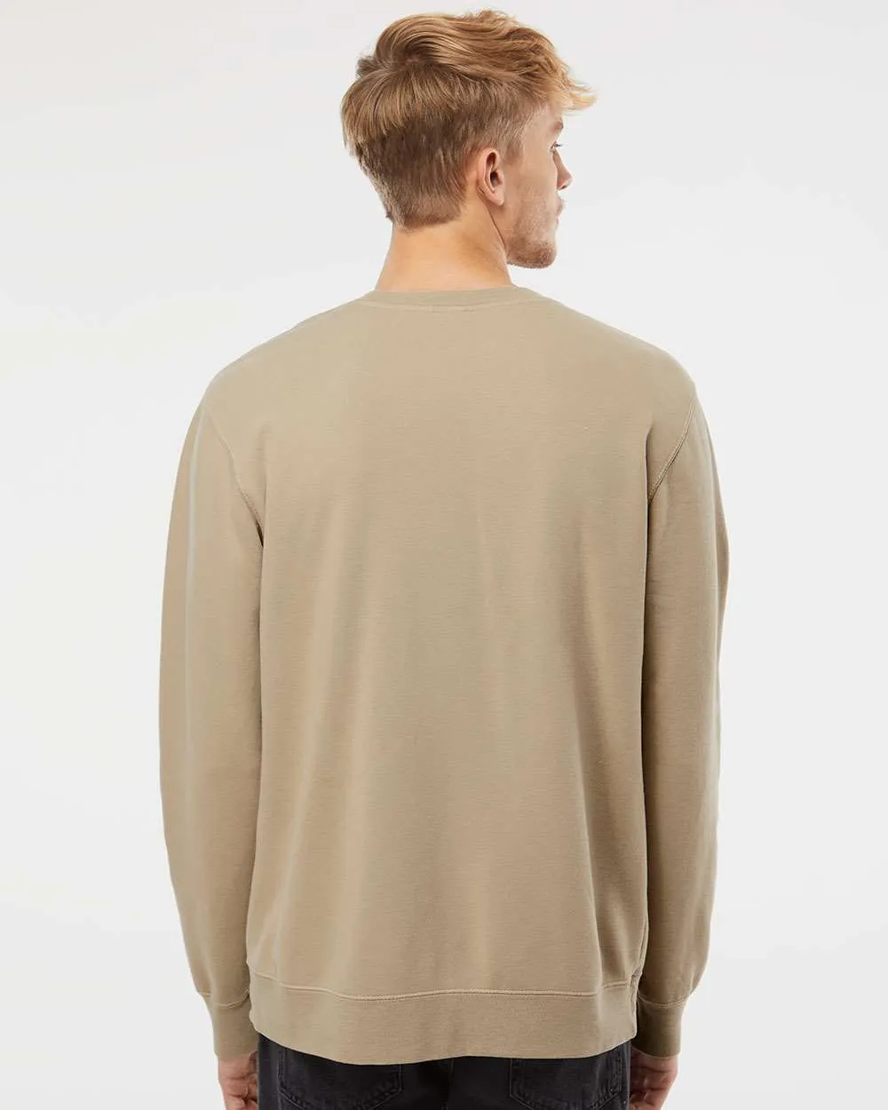 Midweight Pigment-Dyed Crewneck Sweatshirt