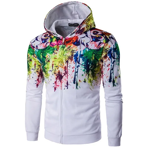 Multi-Colour Paint Variation Hoodie