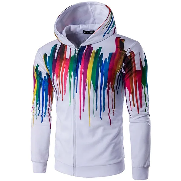 Multi-Colour Paint Variation Hoodie