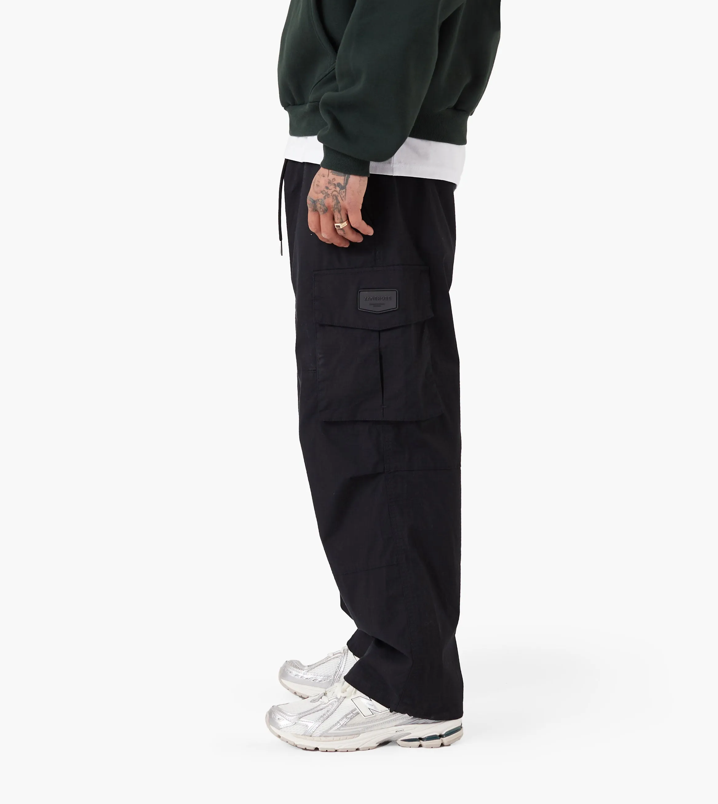 Parachute Pant Black