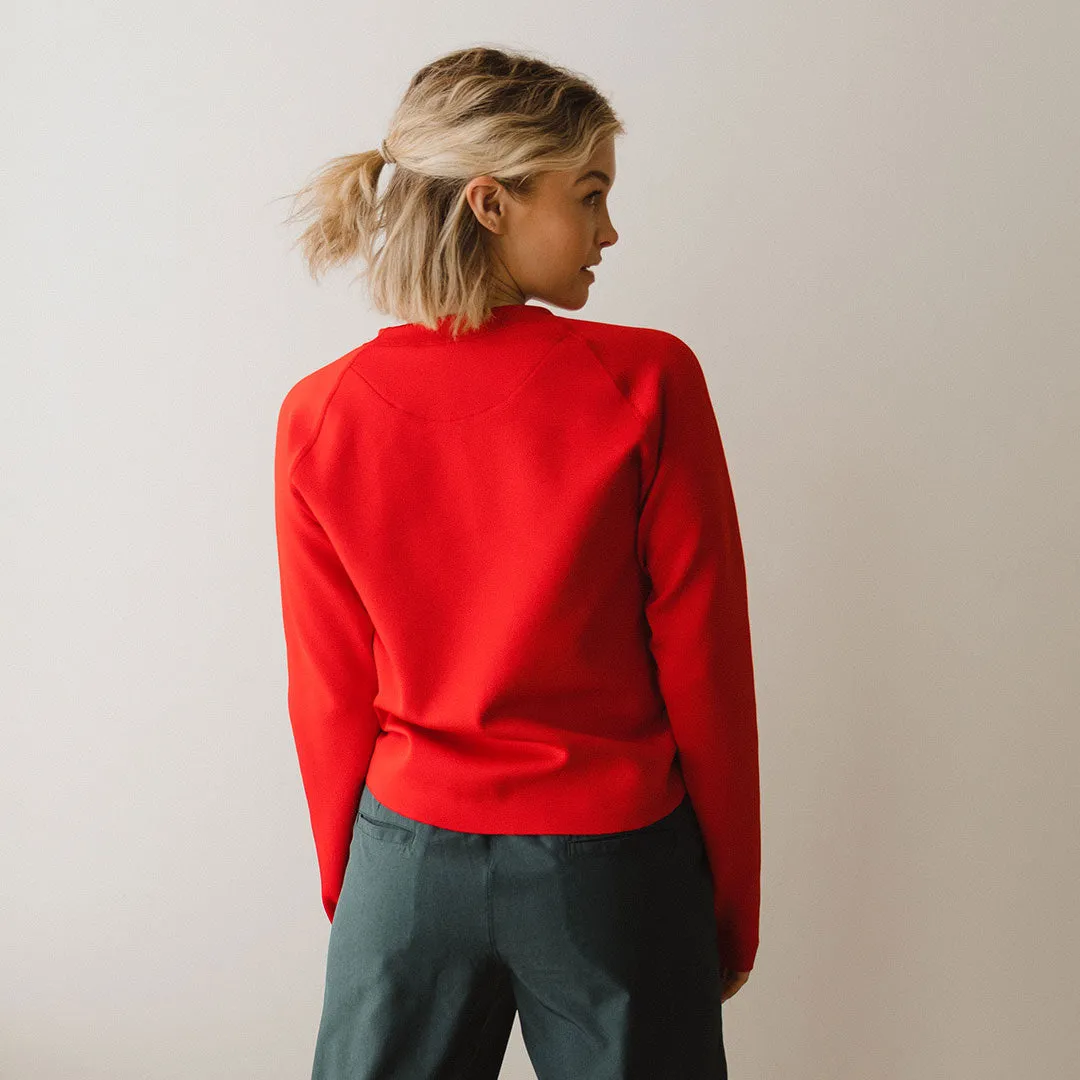 Red Neo Sweatshirt