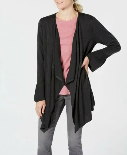 Petite Ruffle Sleeve Open Front Cardigan by Style & Co - Lightweight, Stylish Layering Piece for Women