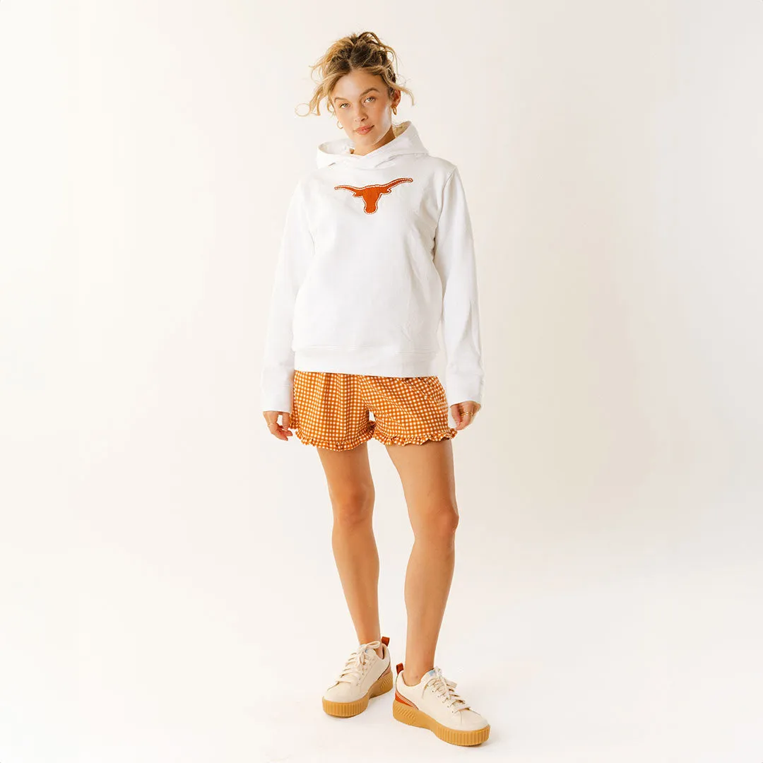 Texas Relaxed Hoodie, White