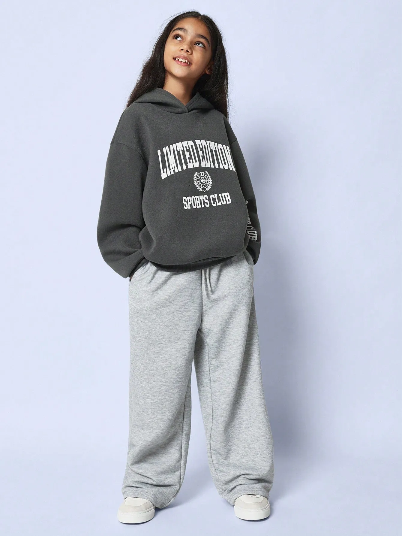 Tween Girls Comfy Overhead Hoodie W/Limited Edition Graphic Print