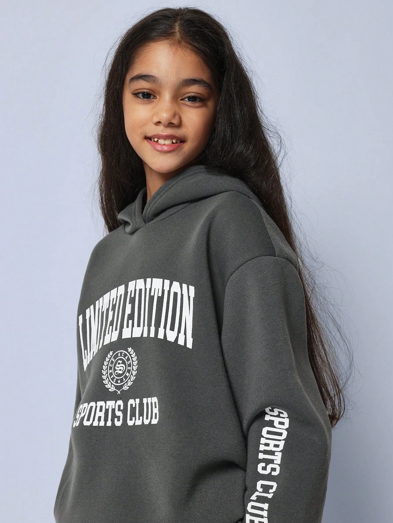 Tween Girls Comfy Overhead Hoodie W/Limited Edition Graphic Print