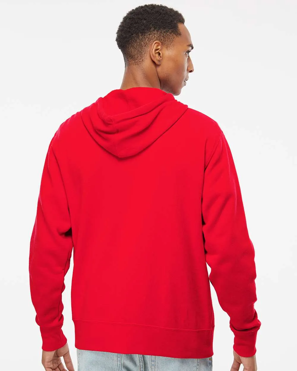 Unisex Lightweight Fitted Zip Hooded Sweatshirt