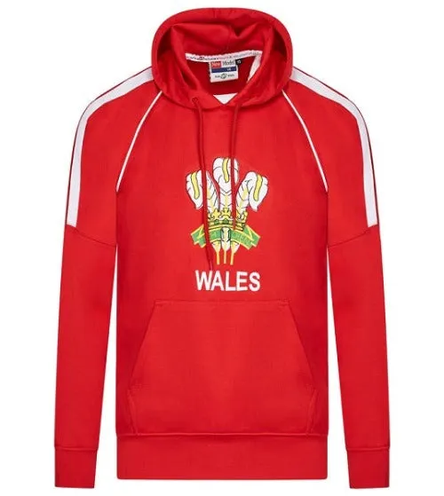 Wales Rugby Unisex Pullover Hoodie | Full Sleeve with Embroidered Logo