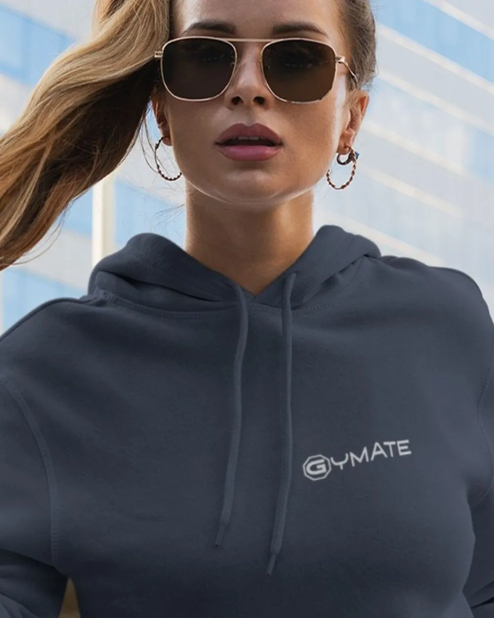 Womens Designer Hoodies Gymate [chest]