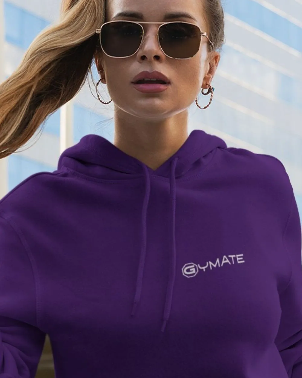 Womens Designer Hoodies Gymate [chest]